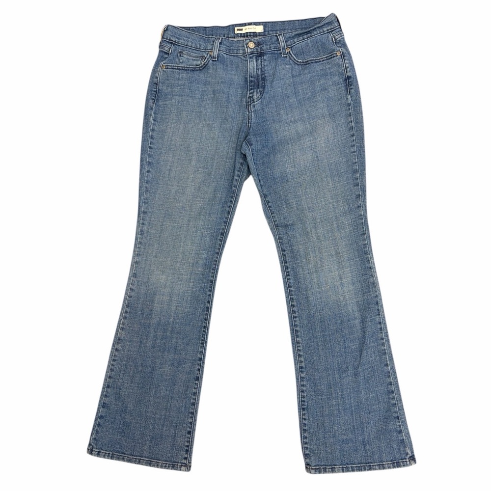Levi’s 515 Women’s Bootcut Jeans Size 12 
Medium Wash Pants Embellished Pockets